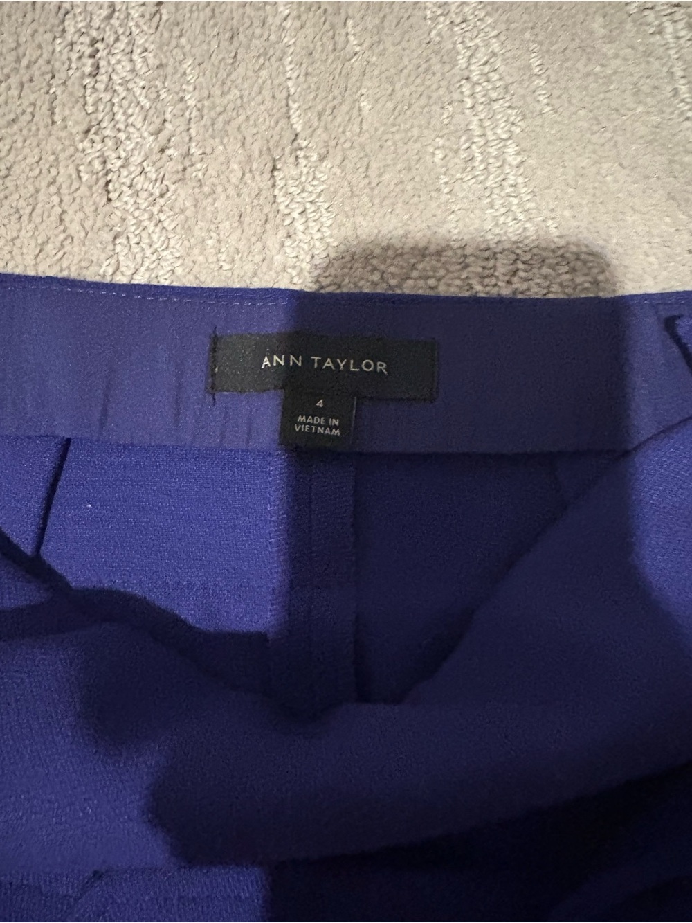 Ann Taylor Men’s Dress Pants in Deep Royal Blue